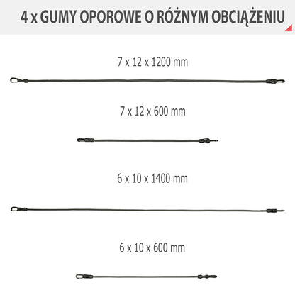 Zestaw do ćwiczeń siłowych TX02 Hms
