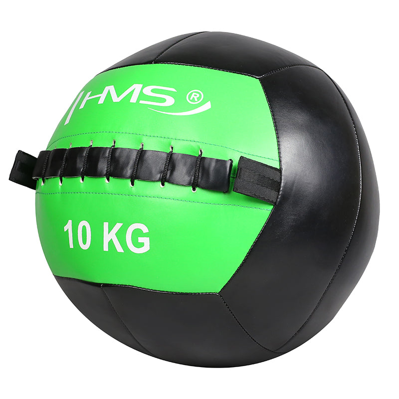 Wlb 10 kg wall ball piłka do ćwiczeń Hms