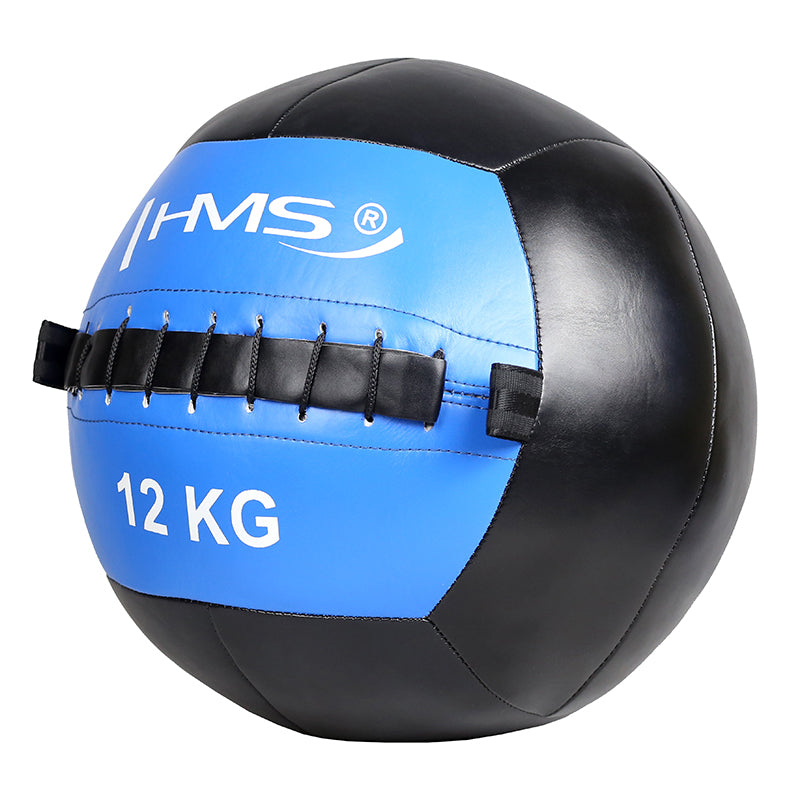 Wlb 12 kg wall ball piłka do ćwiczeń Hms