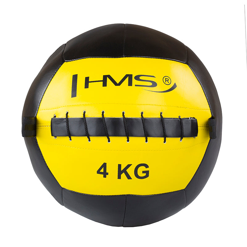 Wlb 4 kg wall ball piłka do ćwiczeń Hms