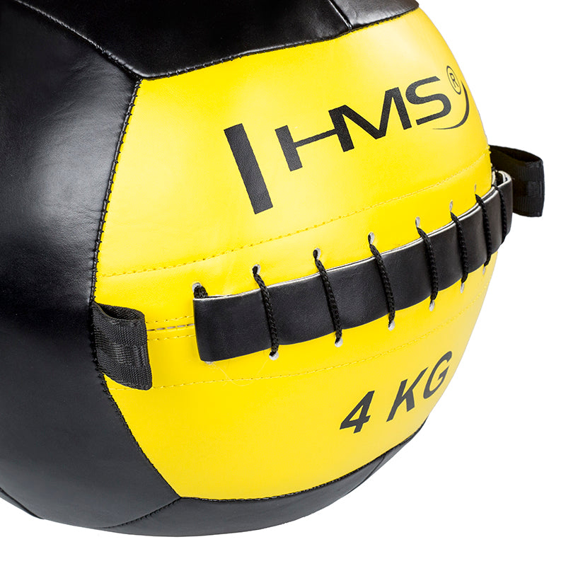 Wlb 4 kg wall ball piłka do ćwiczeń Hms