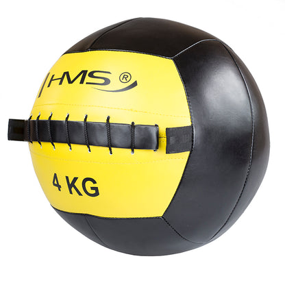 Wlb 4 kg wall ball piłka do ćwiczeń Hms
