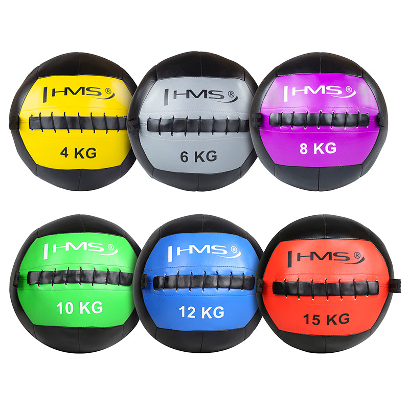 Wlb 4 kg wall ball piłka do ćwiczeń Hms