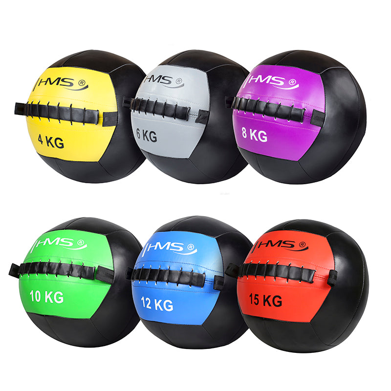 Wlb 4 kg wall ball piłka do ćwiczeń Hms