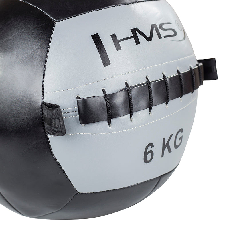 Wlb 6 kg wall ball piłka do ćwiczeń Hms