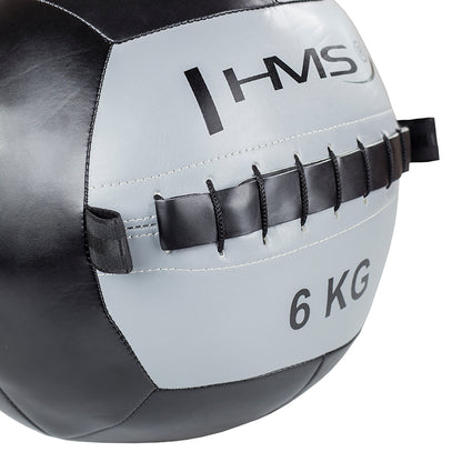 Wlb 6 kg wall ball piłka do ćwiczeń Hms