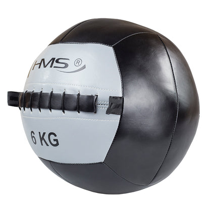 Wlb 6 kg wall ball piłka do ćwiczeń Hms