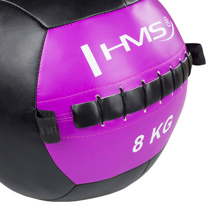 Wlb 8 kg wall ball piłka do ćwiczeń Hms