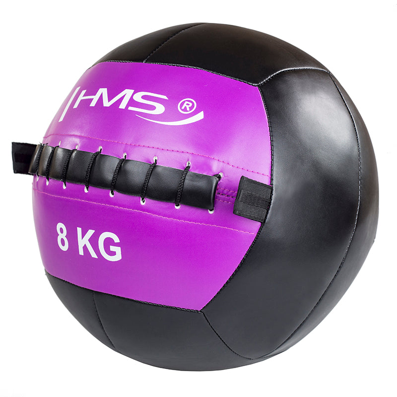Wlb 8 kg wall ball piłka do ćwiczeń Hms