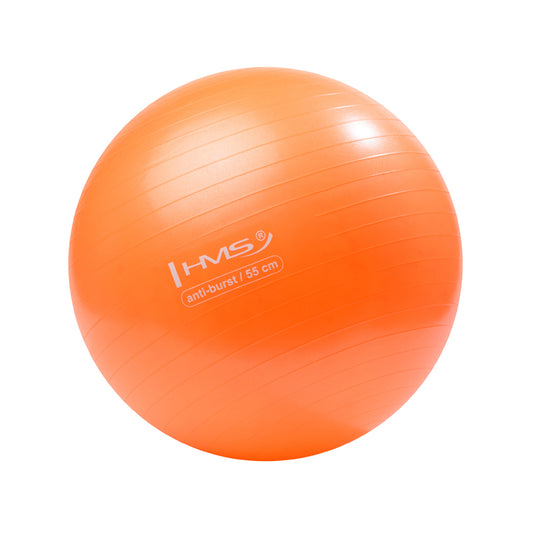 New 55cm orange anti-burst piłka gimnastyczna YB02 Hms
