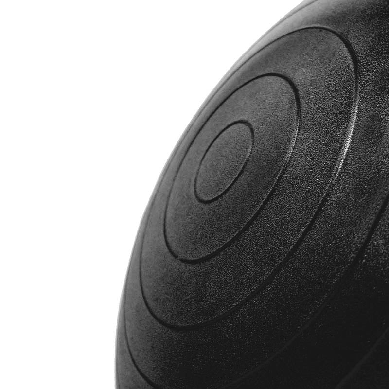 New 65cm black anti-burst piłka gimnastyczna YB02 Hms